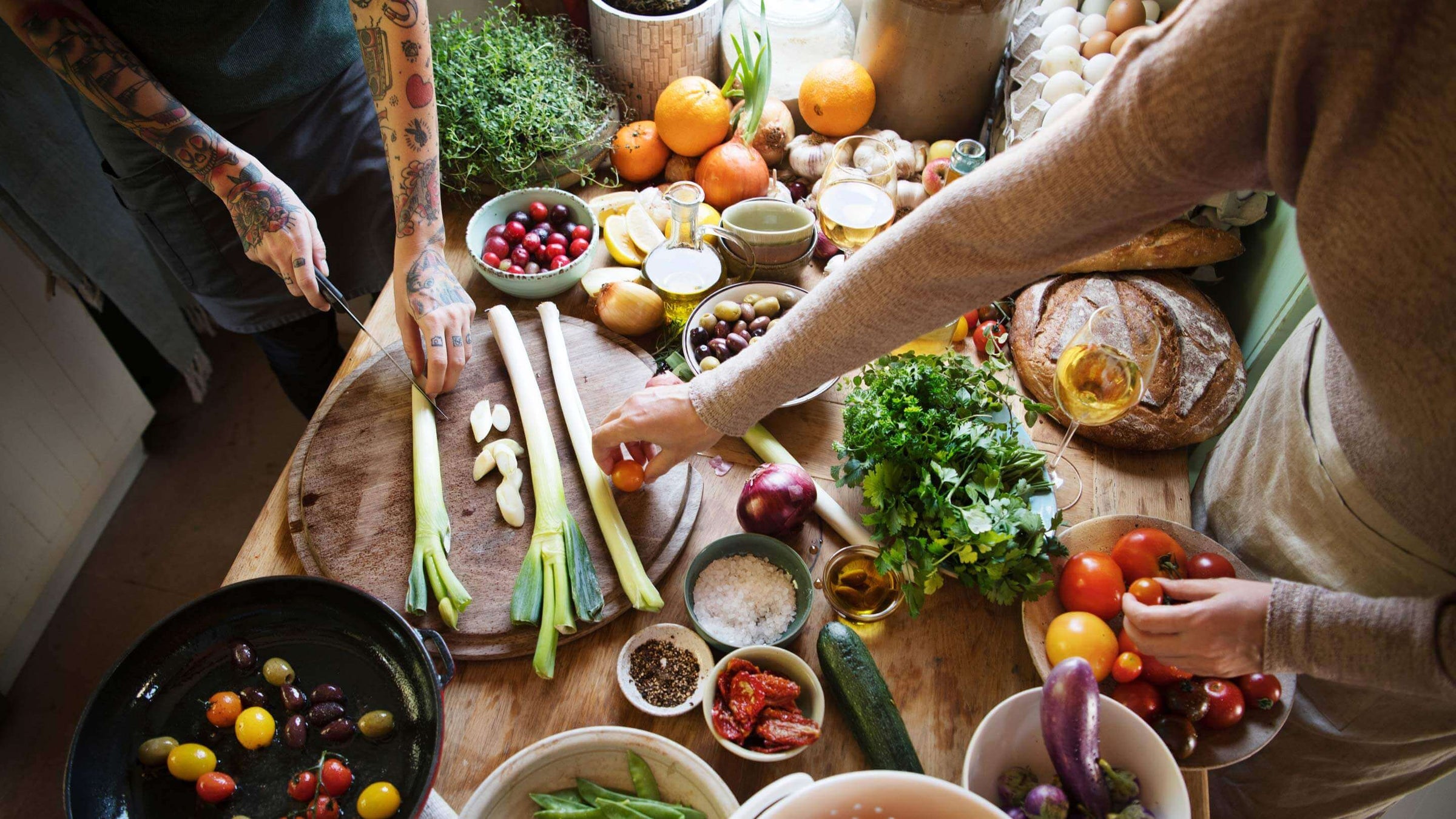 Vegetable preparation food 