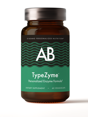 TypeZyme Digestive Enzyme Blood Type AB (60 vegetable capsules) ~ D'Adamo Personalized Nutrition