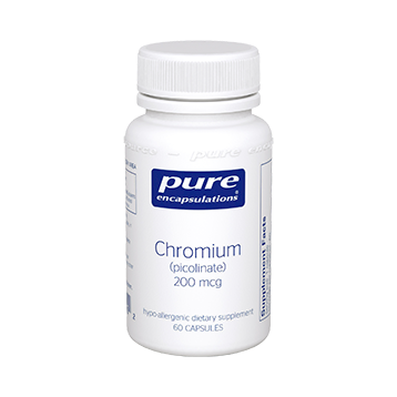 Chromium Picolinate 200 mcg (60 capsules) ~ Pure Encapsulations