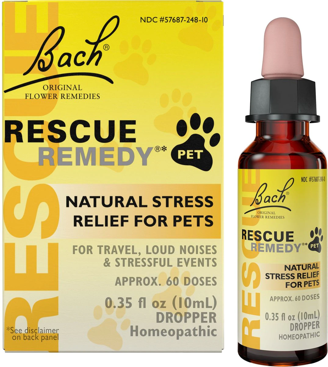 Rescue Remedy Pet (10 mL) ~ Bach Flower Remedies