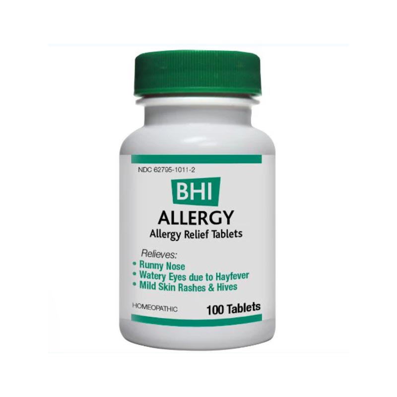 BHI/MediNatura Allergy Relief (100 tablets) - View 2