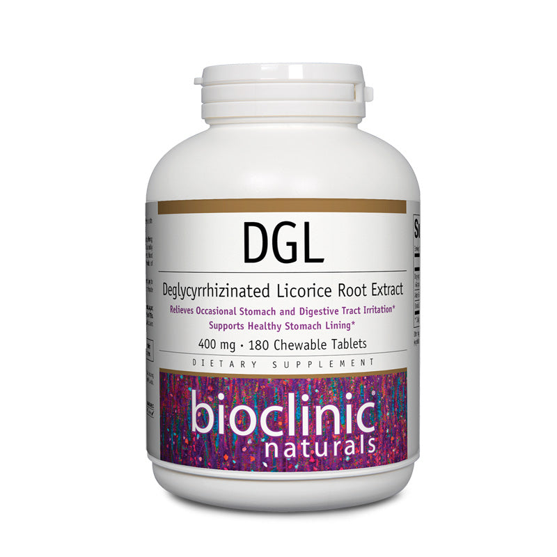 Bioclinic Naturals DGL (180 chewable tablets) - View 3