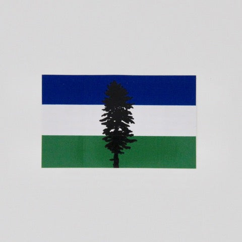 CascadiaNow! Cascadia Flag Sticker (2x3")