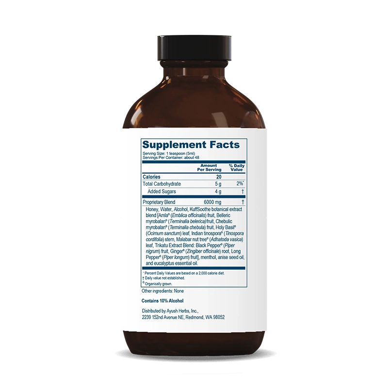 KuffSoothe (8 fl. oz) ~ Ayush Herbs