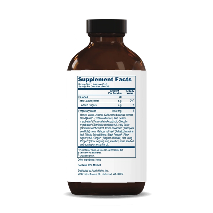 KuffSoothe (8 fl. oz) ~ Ayush Herbs