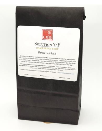 CMD Skin Solutions Solution Y/F Damp Heat Herbal Foot Soak (7 teabags)