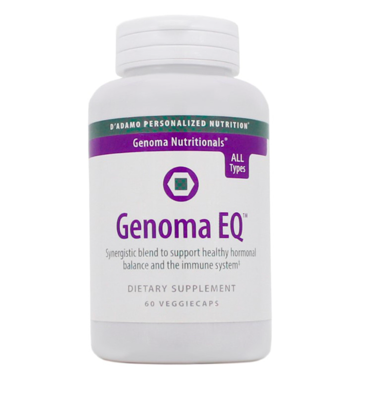 D’Adamo Personalized Nutrition Genoma EQ (60 capsules)
