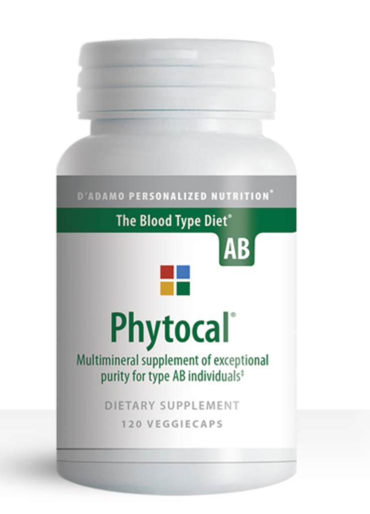 D'Adamo Personalized Nutrition Phytocal Multimineral [Blood Type AB]
