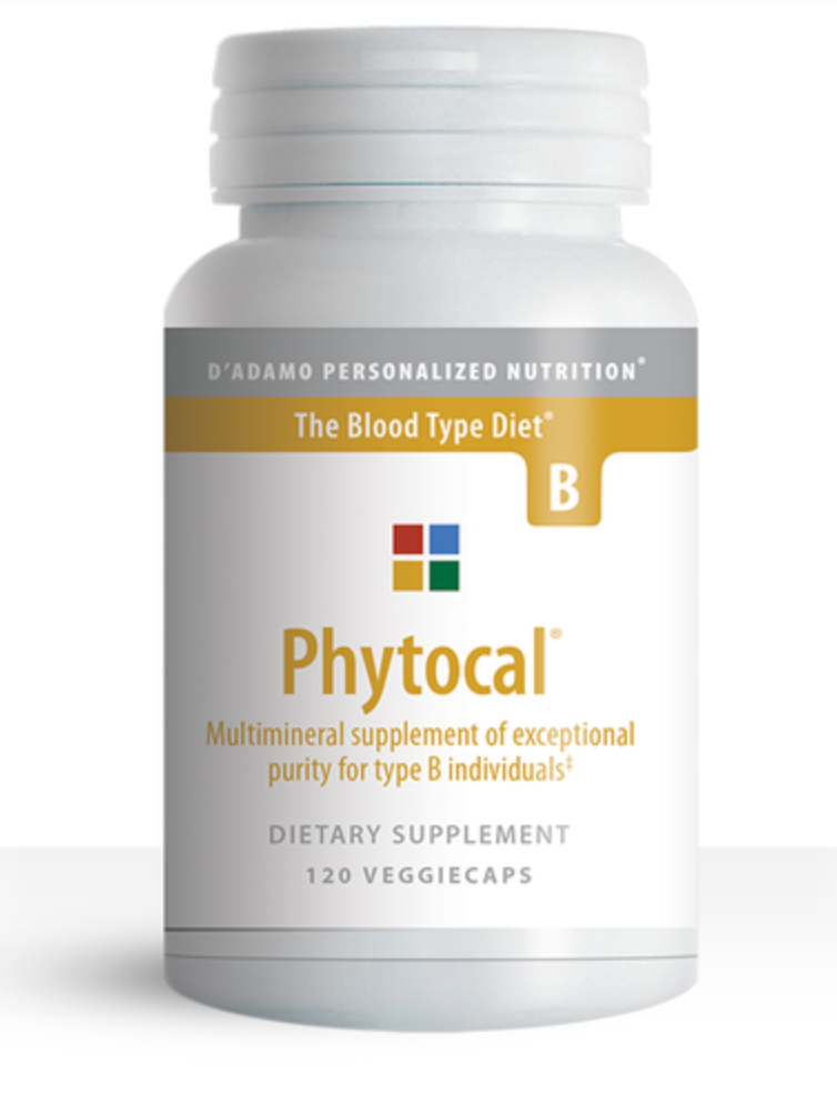 D'Adamo Personalized Nutrition Phytocal Multimineral [Blood Type B]
