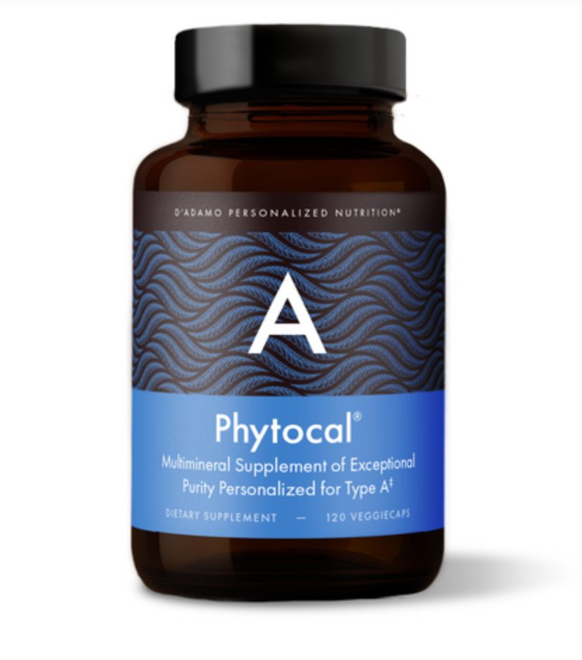 D'Adamo Personalized Nutrition Phytocal Multimineral [Blood Type A]