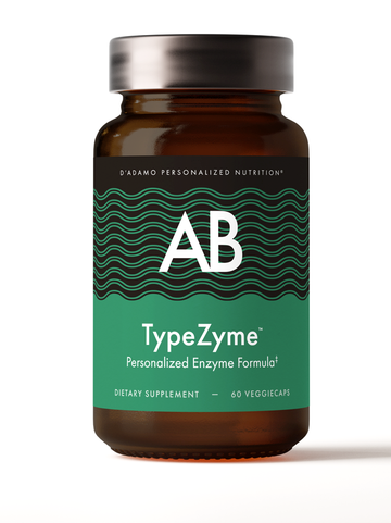 D'Adamo Personalized Nutrition TypeZyme Digestive Enzyme Blood Type AB (60 vegetable capsules)