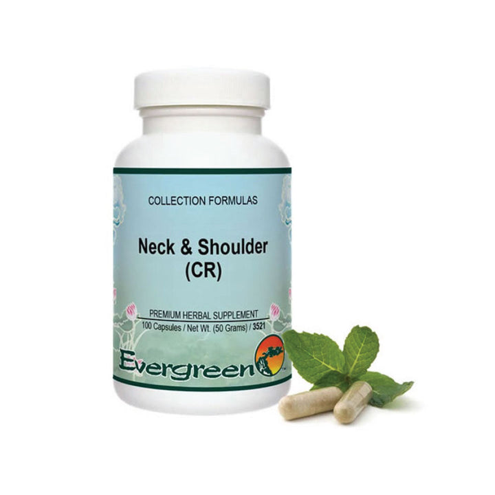Neck and Shoulder (Chronic) (100 capsules) ~ Evergreen Herbs
