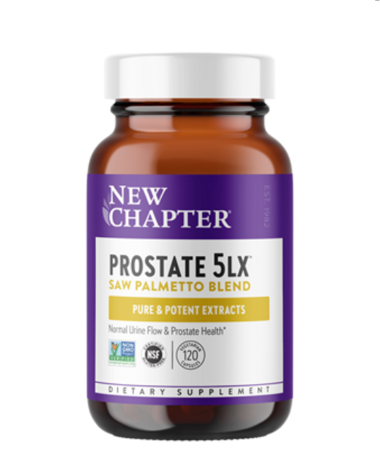 Prostate 5LX (120 liquid vegetable capsules) ~ New Chapter