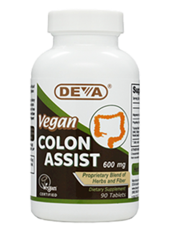 Vegan Colon Assist (90 tablets) ~ Deva Nutrition