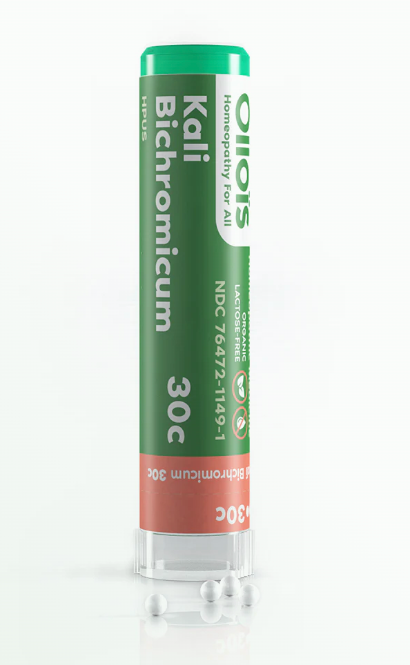 Kali bichromicum (80 pellet tube) ~ Olloïs