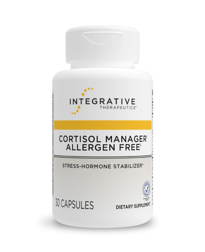 Integrative Therapeutics Cortisol Manager Allergen Free - 30 capsules