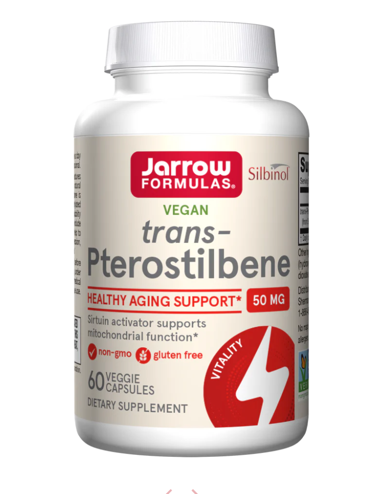 Jarrow Trans-Pterostilbene (60 capsules)