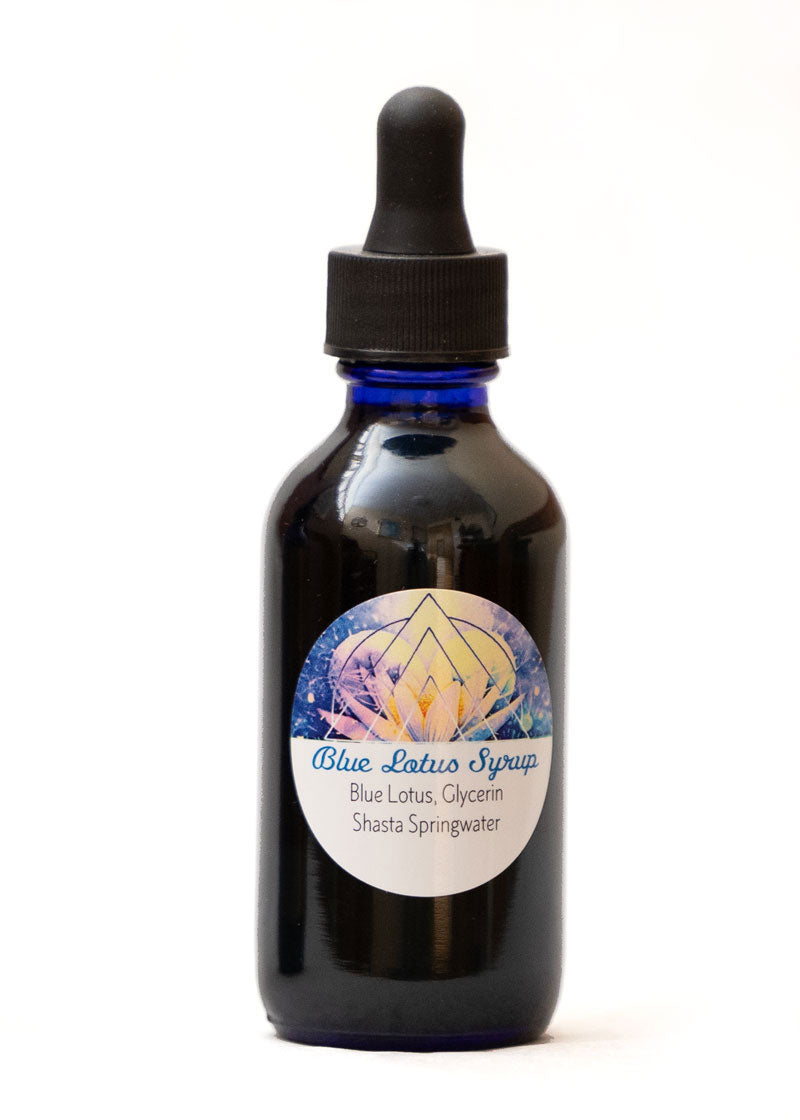 Blue Lotus Syrup Glycerite (1 fl. oz.) ~ Hilary Heart