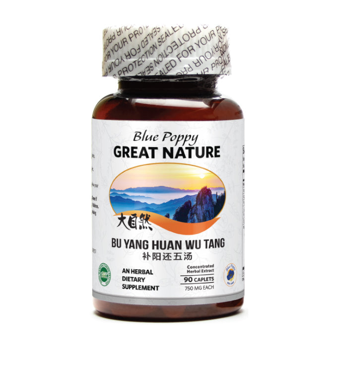 Bu Yang Huan Wu Tang  - Great Nature (90 tablets) ~ Blue Poppy