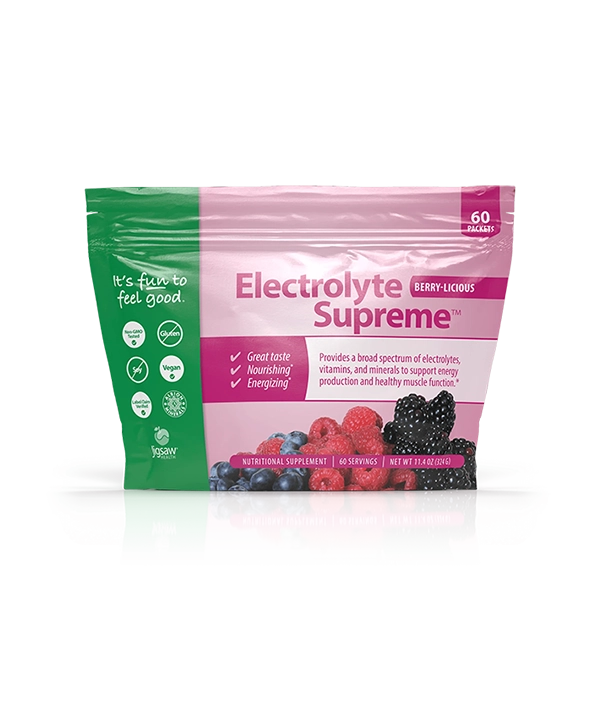 Jigsaw Health Electrolyte Supreme Berry-Licious - 60 packets