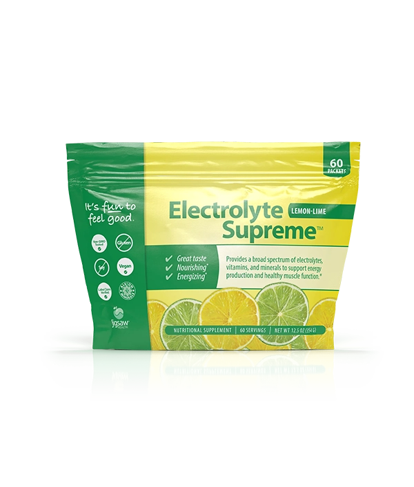 Jigsaw Health Electrolyte Supreme Lemon-Lime - 60 packets