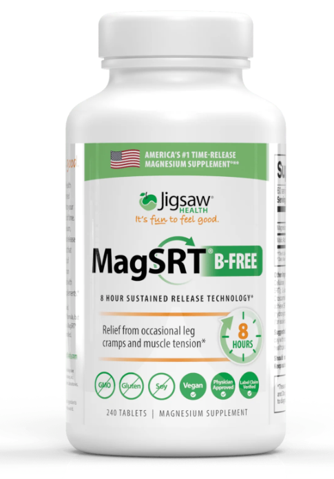 Jigsaw Health Magnesium w/ SRT B-Free (240 tablets)