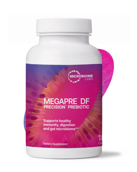 MegaPre  DF (180 capsules) ~ Microbiome Labs