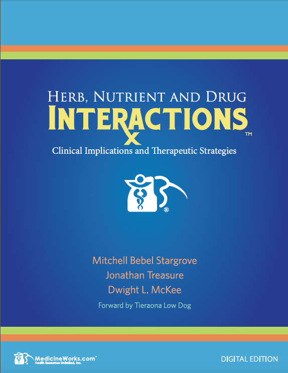 MedicineWorks Herb, Nutrient and Drug Interactions PDF