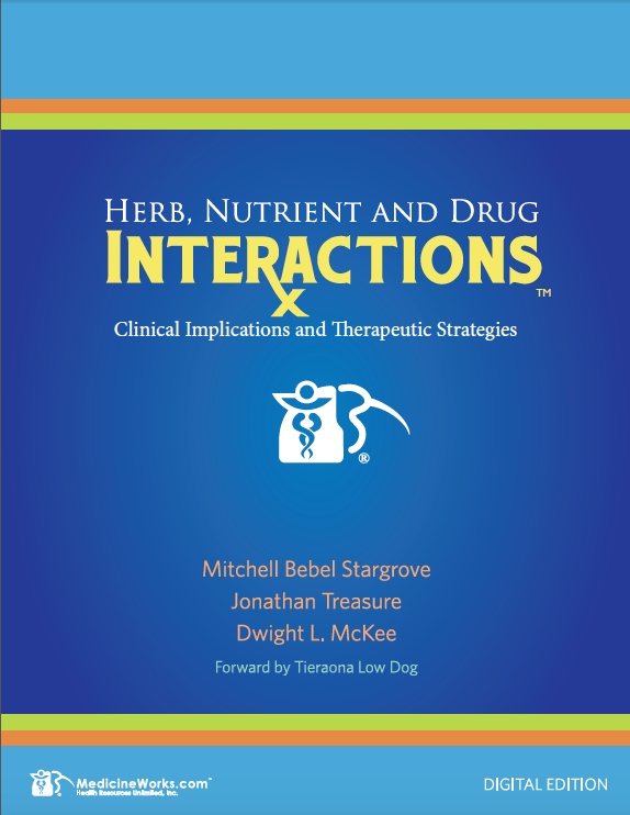 MedicineWorks Herb, Nutrient and Drug Interactions PDF