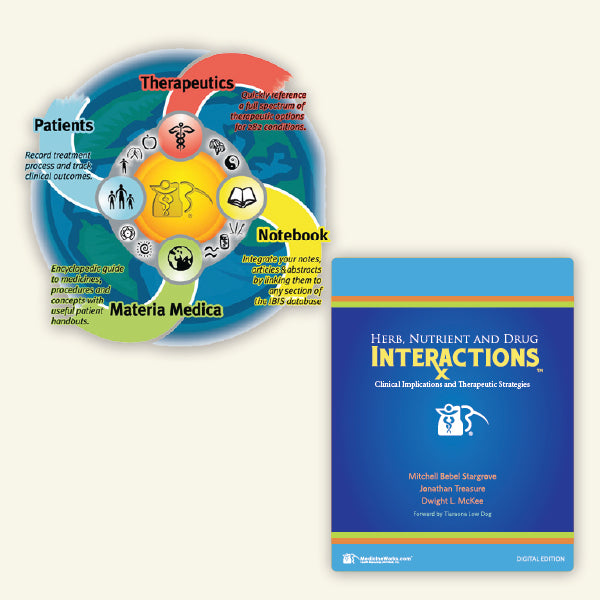 MedicineWorks IBIS: Integrative BodyMind Information System (Legacy Edition/Windows Download) + Herb, Nutrient and Drug Interactions PDF (Bundle)