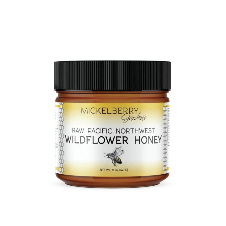 Mickelberry Gardens Raw Pacific NorthWest Wildflower Honey (12 oz.)