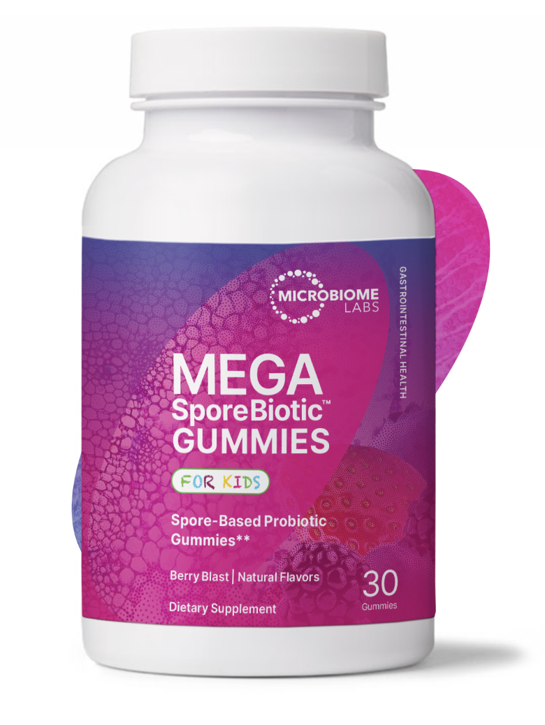 Microbiome Labs MegaSporeBiotic Gummies for Kids (30 gummies)