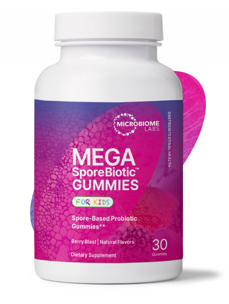 Microbiome Labs MegaSporeBiotic Gummies for Kids (30 gummies)