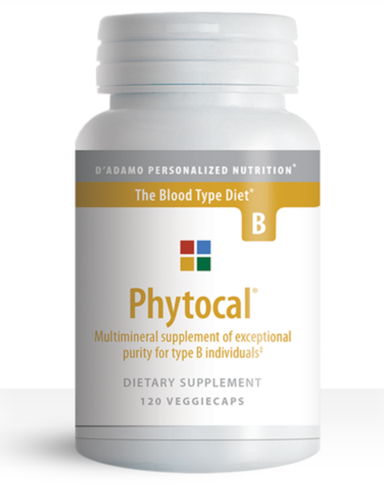 Phytocal Multimineral [Blood Type B] ~ D'Adamo Personalized Nutrition