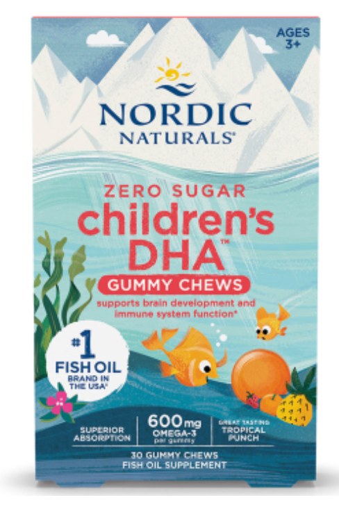 Nordic Naturals Children's DHA Gummies (30 gummy chews)