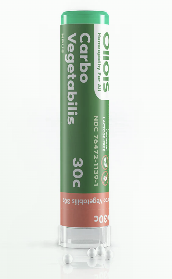 Olloïs Carbo Vegetabilis (80 pellet tube) - 30c