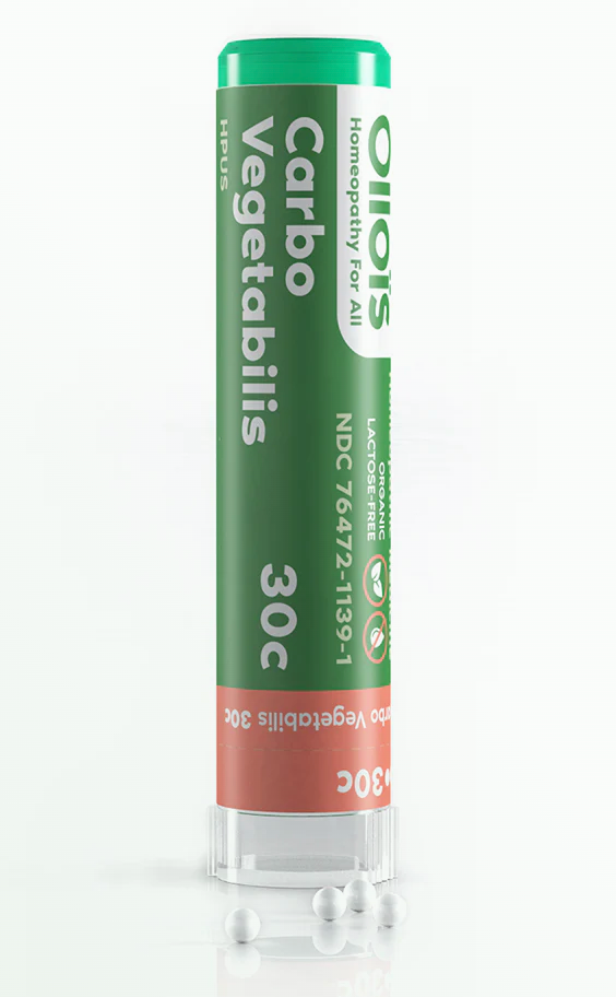 Olloïs Carbo Vegetabilis (80 pellet tube) - 30c