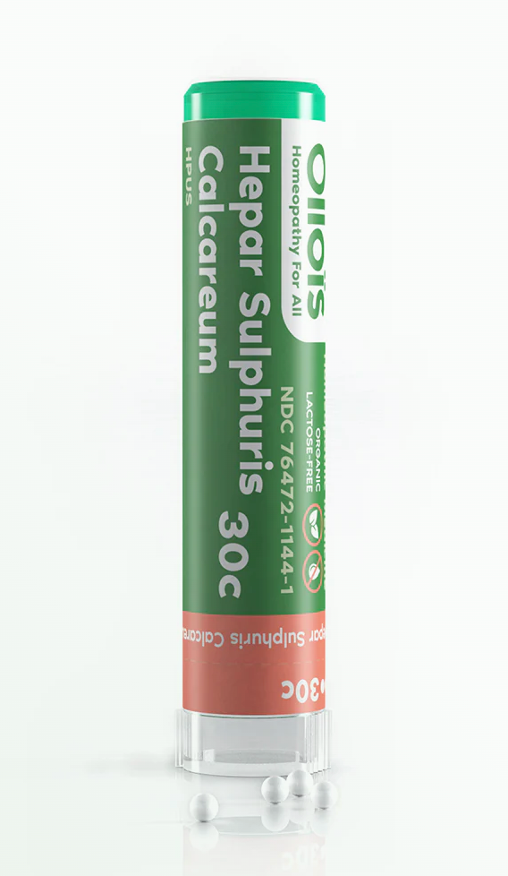 Olloïs Hepar sulphuris calcareum (80 pellet tube) - 30c