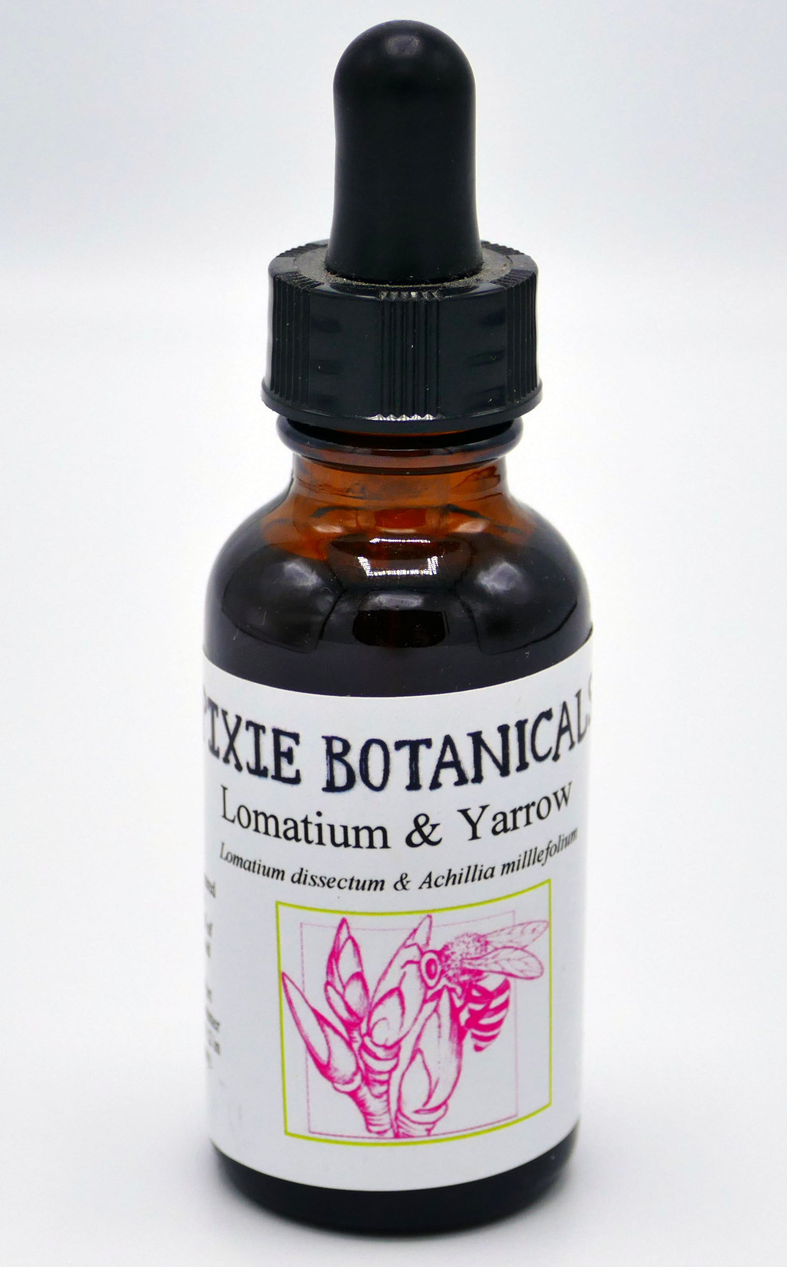 Pixie Honey Lomatium and Yarrow Tincture (1 fl. oz.)