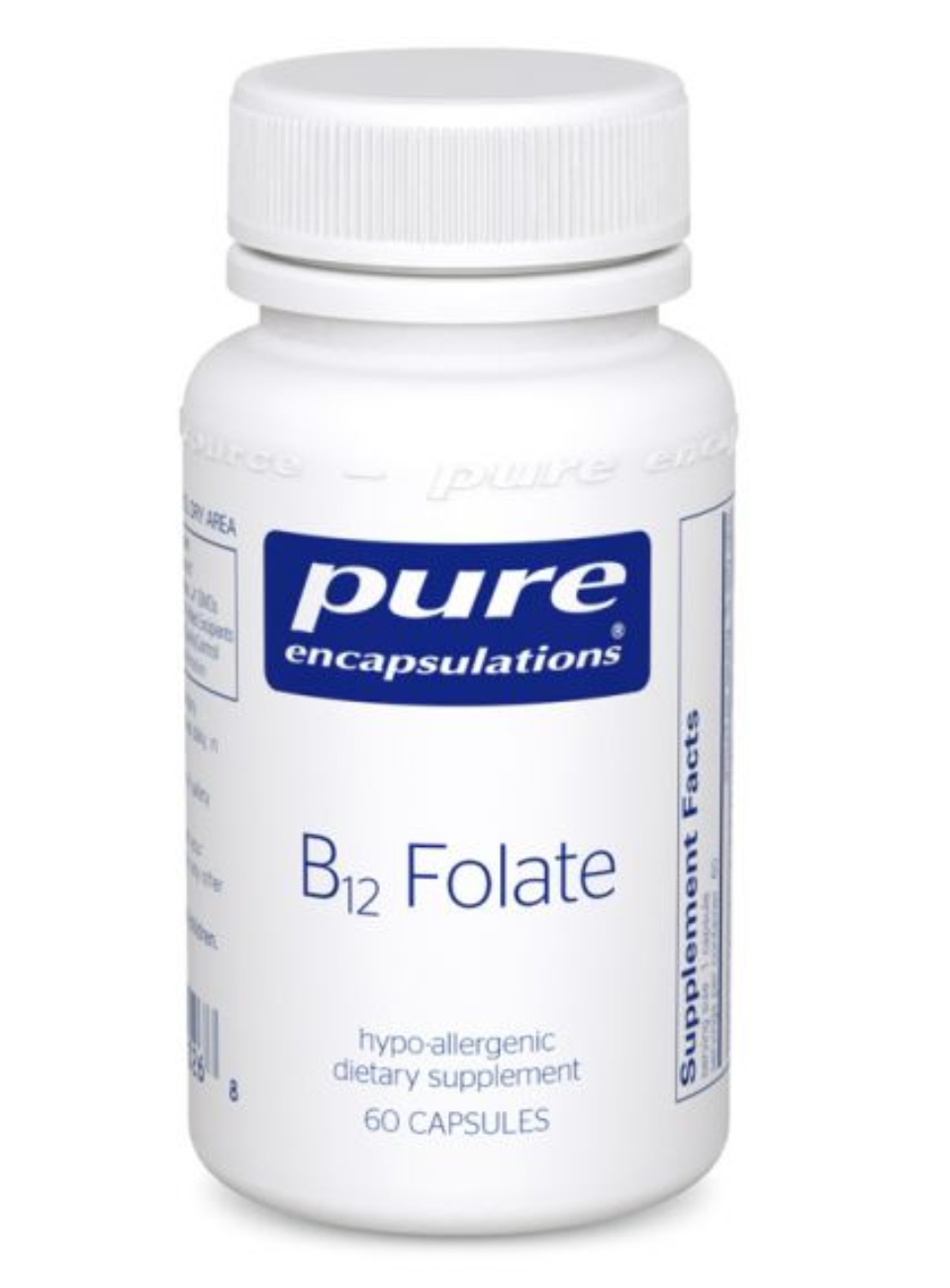 Pure Encapsulations B12 Folate (60 capsules)