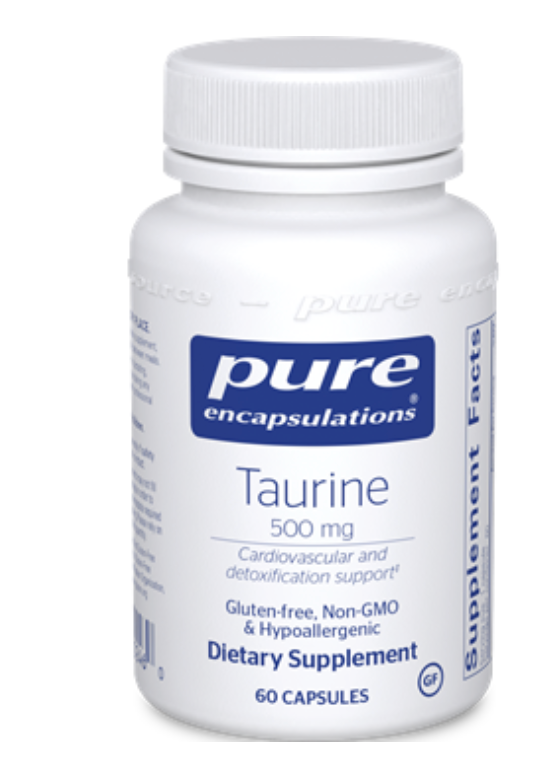 Pure Encapsulations Taurine 500mg (60)