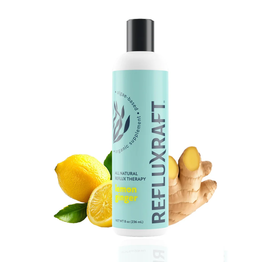 RefluxRaft All Natural Reflux Therapy (8 fl. oz.) - Lemon Ginger