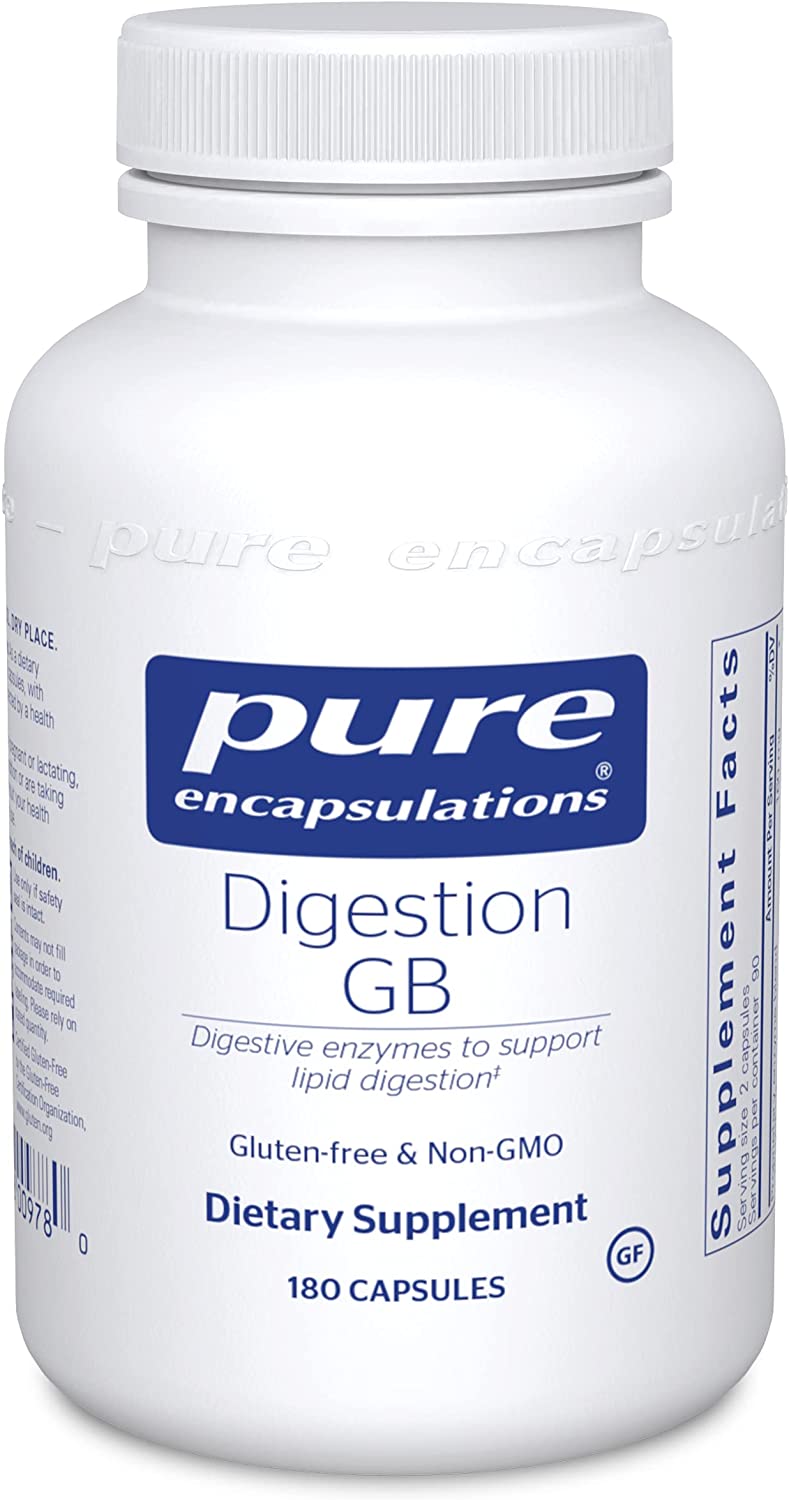 Digestion GB (180 capsules) ~ Pure Encapsulations