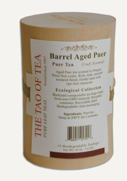The Tao of Tea Barrel-Aged Puerh Tea (15 teabags)