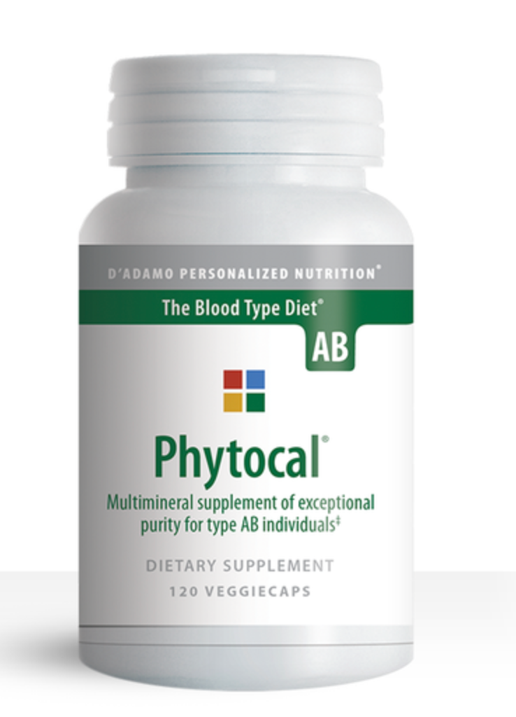 Phytocal Multimineral [Blood Type AB] ~ D'Adamo Personalized Nutrition