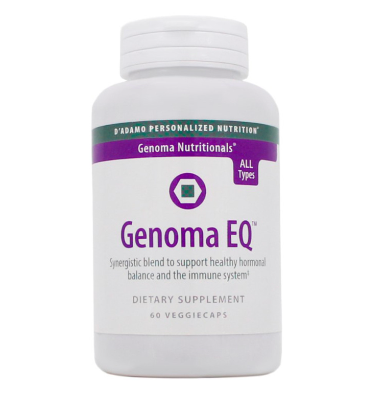 Genoma EQ (60 capsules)~ D’Adamo Personalized Nutrition