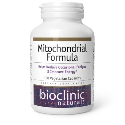 Mitochondrial Formula (120 vegetarian capsules) ~ Bioclinic Naturals