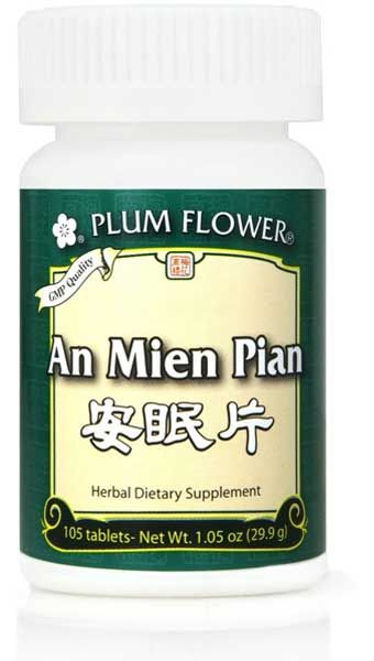 An Mien Tablets (60 tablets) ~ Plum Flower