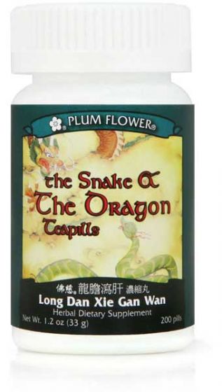 Snake and The Dragon Teapills (200 pills) ~ Plum Flower