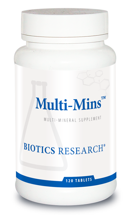 Multi-Mins (120 tablets) ~ Biotics Research Corporation